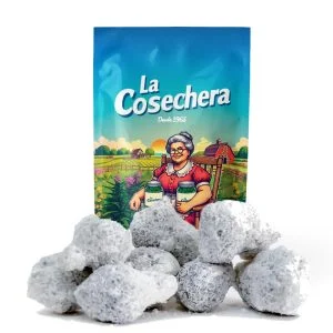 Ice Rocks CBD en elegante packaging premium de La Cosechera