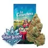 Flor CBD White Widow con packaging premium de La Cosechera