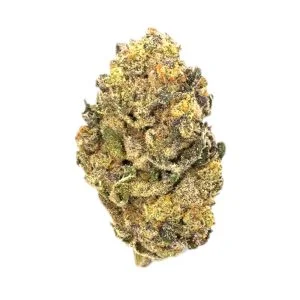 Flores CBD Cheesecake Greenhouse denso y resinoso de La Cosechera con aroma dulce y fondo quesero clásico