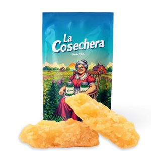 Crumble CBD mayorista con packaging La Cosechera