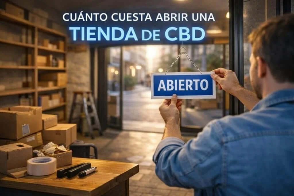 Presupuesto para abrir una tienda de CBD La Cosechera con escenarios financieros y recuperación de inversión