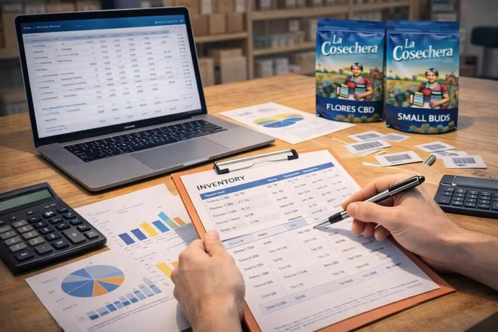 Gestión eficiente de inventario en tienda CBD La Cosechera para optimizar recuperación de inversión