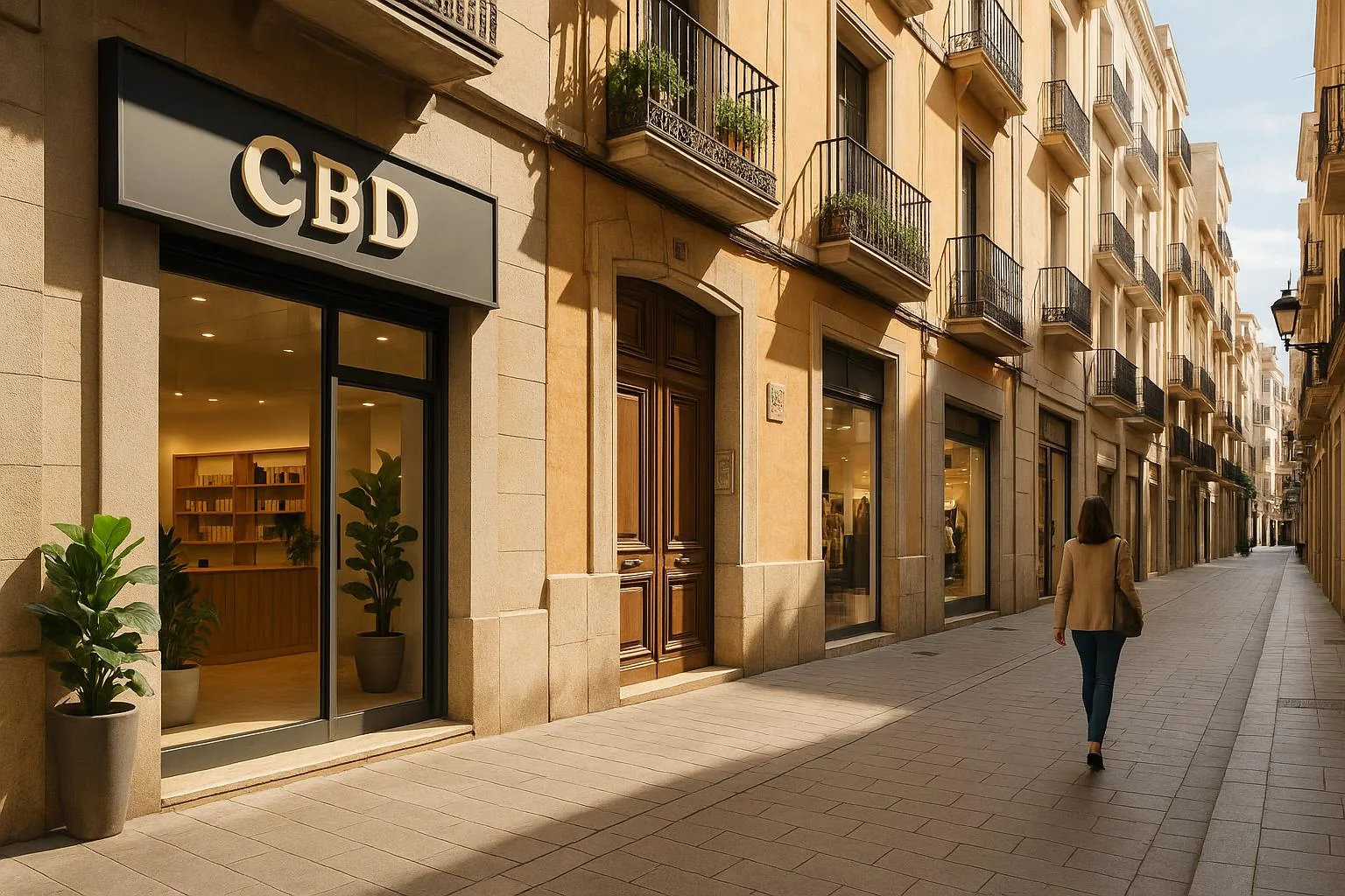 Zona comercial de Castellón de la Plana para página SEO local de La Cosechera
