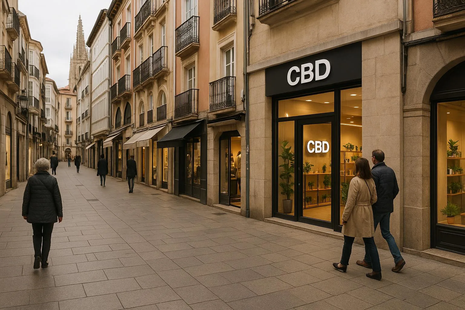 Zona comercial de Burgos para página SEO local de La Cosechera