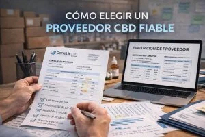 Documentación oficial de proveedor CBD para La Cosechera en España