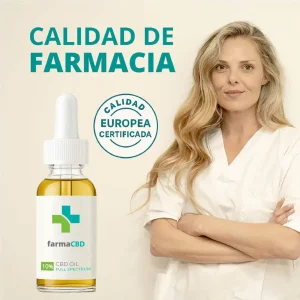 Control de calidad premium del Aceite CBD 10% Farma CBD